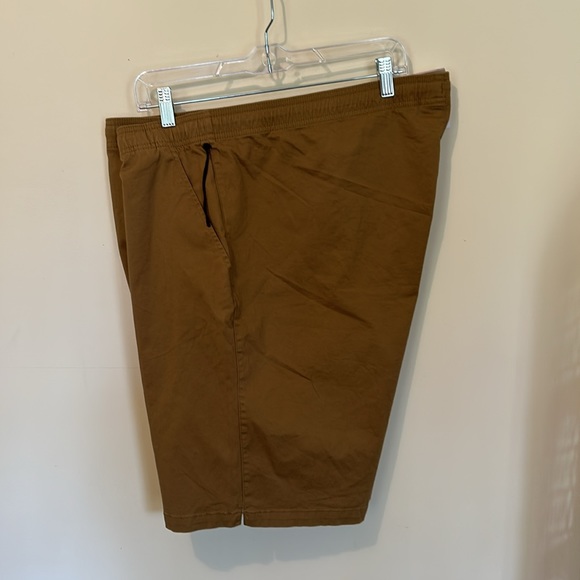 Goodfellow NEW Men’s Twill Shorts Size XXL Casual Elastic Drawstring Waist NWT - Picture 2 of 13